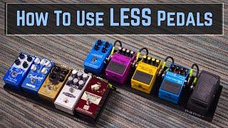 Small Pedalboard Tips For Pedal Minimalism