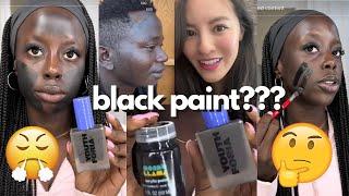 Foundation or Black Paint?!? | The Youthforia Foundation Controversy