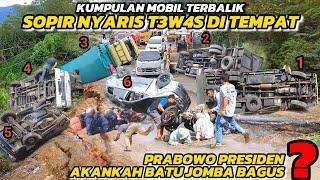 Kejadian Paling Mengerikan, Mobil Terbalik & Puluhan Mobil Hancur Di Batu Jomba #batujomba | Maung