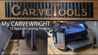 My Carvewright CNC 11 Years of Carving Projects