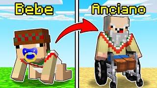 ¡Minecraft PERO podemos ENVEJECER! ⌛ SILVIOGAMER MINECRAFT PERO