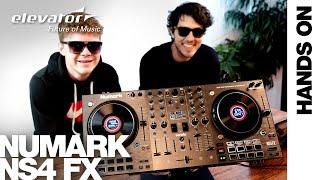 Hands On: Numark NS4 FX | 4-Deck Professional DJ Controller, Serato DJ Lite