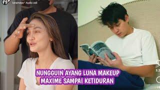 Maxime Bouttier Sampai Ketiduran Nih Saat Nungguin Luna Maya Yang Lagi Makeup