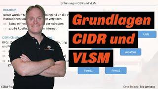 Grundlagen CIDR und VLSM