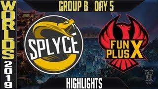 SPY vs FPX Highlights Game 2 | S9 Worlds 2019 Group B Day 5 | Splyce vs FunPlus Phoenix