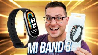 COMPREI a XIAOMI Mi Band 8!! UNBOXING e PRIMEIRAS IMPRESSÕES!!