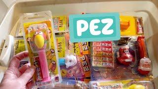 First Look at my PEZ Collection in Storage Bins