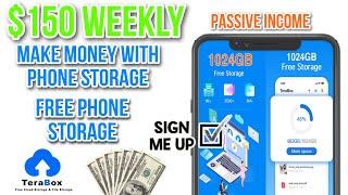 EARN $150 WEEKLY WITH TERA BOX STORAGE #passiveincome #earnmoney #makemoneyonline