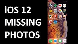 iPhone PC Transfer Missing Photos & Videos Fix (iOS 12)