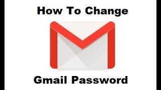 How To Change Gmail Password [NEW]