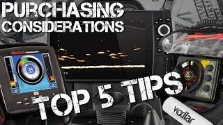 Ice Fishing Sonar Purchasing Considerations - 5 Top Tips