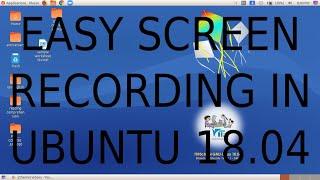 how to screen record EASILY in ubuntu~linux~18.04~without install~kazam~screencast~ malayali~Indian