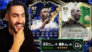 PRIMUL DRAFT TEAM OF THE YEAR CU 97 TOTY VINI SI 95 R9! RECORD DE GOLURI SI RATING IN FC 25!