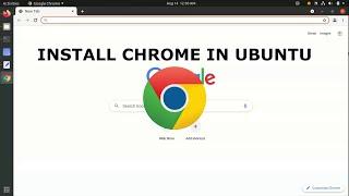 INSTALL CHROME IN UBUNTU