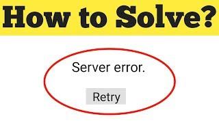 How To Fix Server Error in Google play store in android 2020 || Google Play Store Server Error