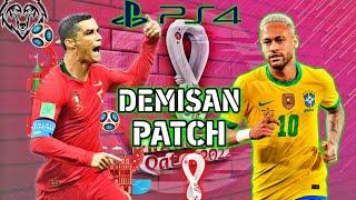 PS4 PATCH FIFA WORLD CUP Qatar 2022™ PES 2021 PS4 FACES,TATTOS,KITS,BALLS