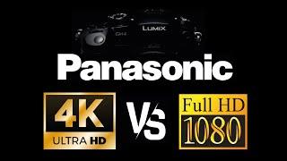 Lumix GH4 Record Quality Differences 4K vs 1080p