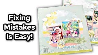 The #1 Hack for Fixing Scrapbooking Mistakes
