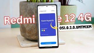 Redmi Note 12 HyperOS stable update - Install OS1.0.2.0.UMTMIXM now 