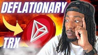 Tron TRX Coin is Deflationary!