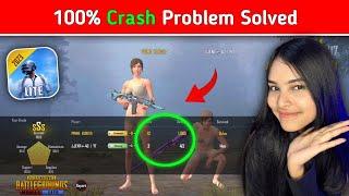 100% CRASH PROBLEM SOLVED IN PUBG LITE  HOW TO FIX CRASH PROBLEM IN NEW UPDATE