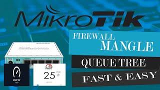 MIKROTIK FIREWALL - FAST.COM & SPEEDTEST.NET MANGLE CONFIG FAST AND EASY(NEW)