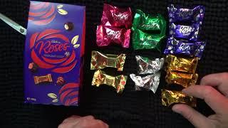 ASMR - Whispering While Eating a Packet of Cadbury Roses - Australian Content