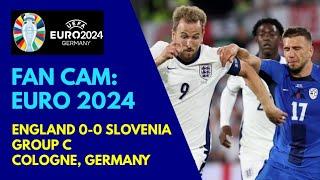 FAN CAM EURO 2024: England 0-0 Slovenia, Chocolate Museum, Talking to the Fans, Match Experience