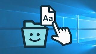 How to Install a Font in Windows 10