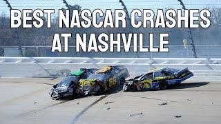 Best NASCAR Crashes at Nashville Superspeedway