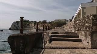 Virtual Walk - Freshwater Bay [Eastern Side] - Isle Of Wight - April 2022 | kittikoko #freshwater