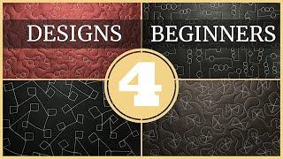 4 Free Motion Quilting Designs For Beginners