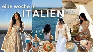 italien vlog (puglia)  food spots, strandtag, ostuni, wochenmarkt, countryside, alberobello