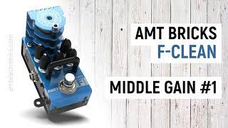 AMT Bricks F-Clean: Mid Gain (demo #1)