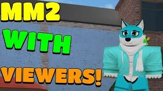  MM2 LIVE WITH VIEWERS   #live #mm2 #shorts #verticallive #short #roblox