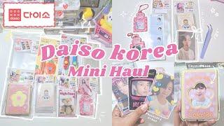 Daiso Korea Mini Haul | Unboxing Cute Aesthetic Stationery, Collect Book, Keyring