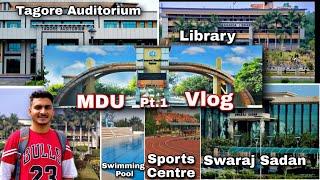 MDU Rohtak Vlog || All Departments in Mdu || Anuj Aj Vlogs || #vlogs #mdu