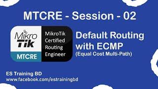 MikroTik Deafult Routing with ECMP Load Balancing! DUAL WAN Load Balancing with Failover using ECMP!