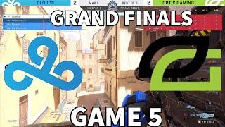 OpTic vs Cloud 9 GRAND FINALS Game 5 - Halo Qualifier #1