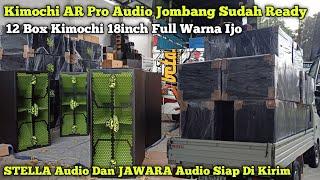 Kimochi Brewog Gak Ada Habisnya Yang Beli,,Amunisi AR Pro Audio Jombang Sudah Ready 12 Box Warna Ijo