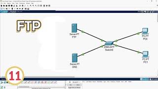 FTP Server in Cisco Packet Tracer (Easy Simulation)