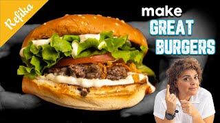 Refika's Special Burger Recipes | All Tips For The Perfect Burgers With Different Patties 