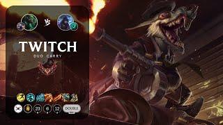 Twitch ADC vs Aphelios - KR Grandmaster Patch 13.11