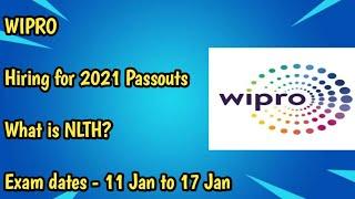 Wipro NLTH 2021 Exam Date Pattern Selection Process Announced - wipro elite nlth 2021