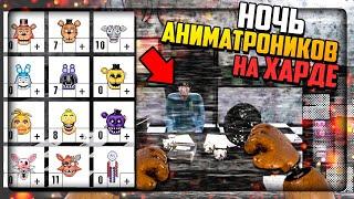 НОЧЬ АНИМАТРОНИКОВ CNAF 2 НА ХАРДЕ ▶️ Creepy Nights at Freddy's 2