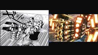 Genos Spiral Incineration Cannon Manga Anime Parallel | Plus a short comparision to season 1
