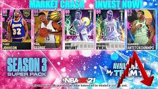 NBA 2K21 MyTEAM MARKET CRASH & THESE ARE 10 MUST BUY PLAYERS ON THE MARKET!!!