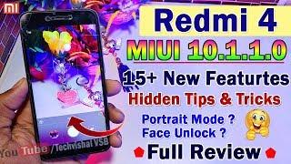 Redmi 4 MIUI 10.1.1.0 Stable Update Full Review | 15 New Features Hidden Tips & Tricks Camera