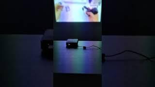 Playing local videos on EZCast Beam J4a Android Mini Projector Portable