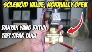 Banyak yang butuh tapi tidak tahu: Kran otomatis, solenoid valve